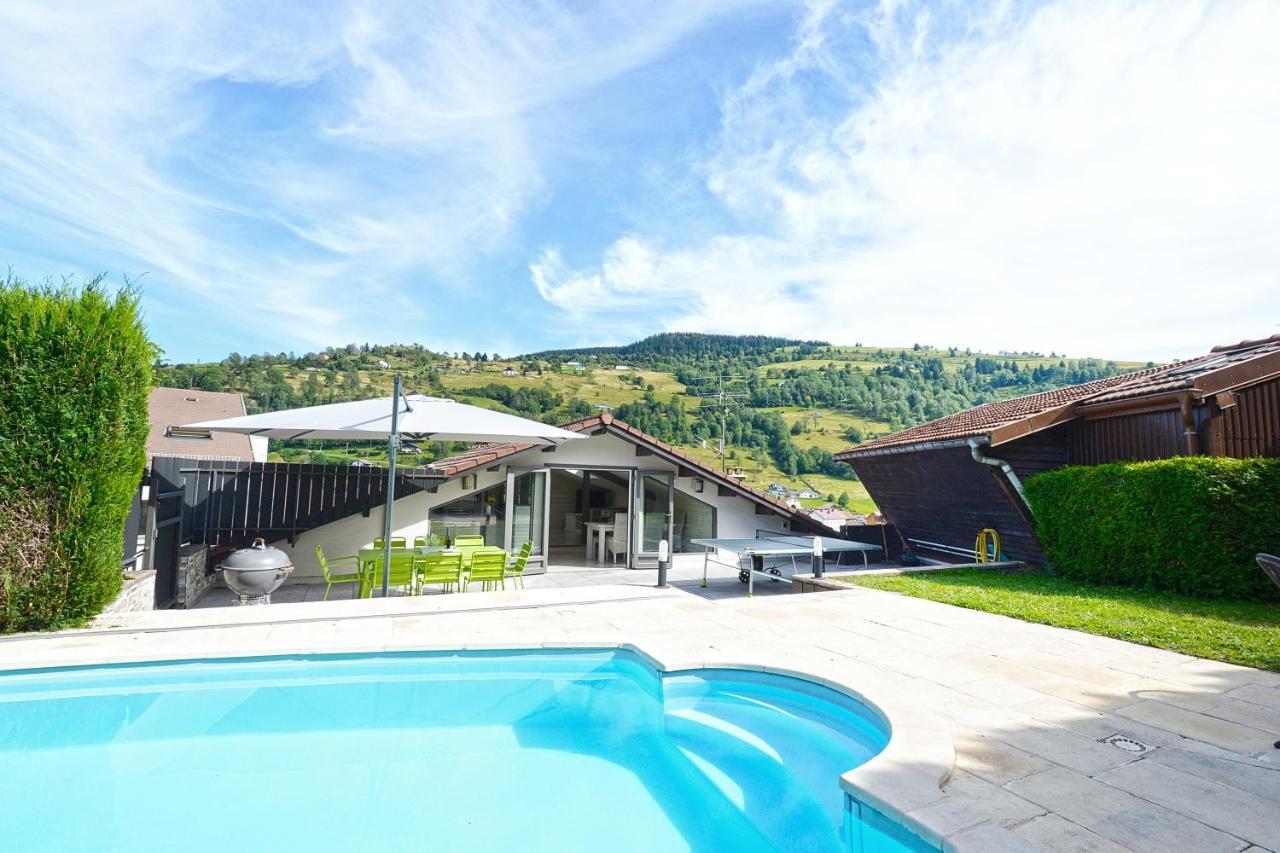 Вилла Bargkass - Vue Montagne Et Piscine Ла-Бресс Экстерьер фото